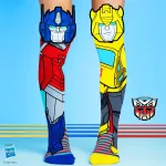 MADMIA Vaiki&scaron;kos Kojinės Iki Kelių Transformers Optimus Bumblebee 3D / Mm247