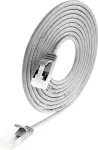 Wirewin PKW-LIGHT-STP-K6A 0.5 Cat 6a U/FTP Slim apvalus komutacinis kabelis, 0,5 m, pilkas, PoE