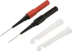 Voltcraft MMS-130 saugos matavimo laidų rinkinys su spaustukais, 4 mm bananų ki&scaron;tukas, 1,2 m, CAT III 1000 V, juodas/raudonas VC-17155590