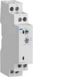 Hager EZD100 daugiafunkcis laiko relė 24-240V AC/DC, 10 funkcijų, 1 CO kontaktas, DIN bėgelis
