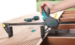 Wolfcraft 6985000 sraigtinis spaustuvas, 450 mm suspaudimo plotis, 120 kg suspaudimo jėga