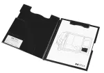 MAGNETOPLAN HOLTZ magnetoplan magnetinė ra&scaron;ymo lenta su segtuku, juoda, su magnetiniu lankstymo mechanizmu, tvirtinama prie magnetinių pavir&scaron;ių &ndash; 1 vnt. (1131612)