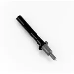 HT Instruments 404-IECN 4 mm bananų ki&scaron;tuko į lizdą saugos adapteris, CAT III 1000 V / CAT IV 600 V, 32 A, juodas 1003020