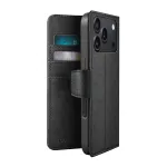 SBS Wallet Classic dėklas su pinigine ir stovu iPhone 18 Pro Max - juodas