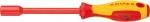 KNIPEX 98 03 13 lizdinis veržliaraktis-atsuktuvas, 13 mm &scaron;e&scaron;iabriaunis lizdas, chromo vanadžio plienas, 235 mm