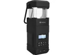 Sandberg Survivor Lantern All-in1 10000, baterijomis maitinamas kempingo žibintas, juodas, IPX5, LED, USB C, baterija