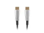 Lanberg CA-HDMI-20FB-0300-BK optinis (AOC) HDMI 2.0 kabelis, 30 m, ki&scaron;tukas&ndash;ki&scaron;tukas, 4K, juodas