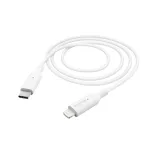Hama įkrovimo laidas, USB-C &ndash; Lightning, 1 m, baltas