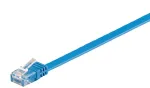 Microconnect V-UTP601B-FLAT tinklo kabelis 1 m mėlynas Cat6 U/UTP (UTP)
