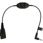 Garso kabelis Jabra 8800-00-55 0,3 m QD 2,5 mm Jack juodas