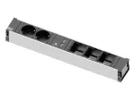 Prailginimo laidas Bachmann 912.0168 2 AC lizdai vidaus patalpoms juoda/pilka