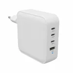 Hyper HyperJuice 100W USB-C GaN kelioninis įkroviklis 3C+1A - Baltas (HJ1002WHWWGL)