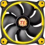 Thermaltake Riing 14 LED 140 mm korpuso ventiliatorius juodas/geltonas