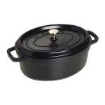 Staub Cocotte ketaus puodas 4,2 L juodas
