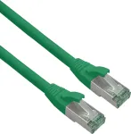 Helos komutacinis kabelis 363725, RJ-45&ndash;RJ-45, Cat.6a S/FTP (Cat.7 neapdorotas kabelis), 15 m, žalias