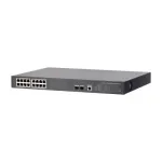 Dahua Technology PoE DH-PFS4218-16GT-240 tinklo jungiklis Valdomas Gigabit Ethernet (10/100/1000) Power over Ethernet (PoE) Juoda