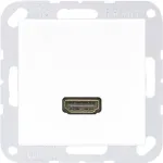 Jung Einsatz HDMI AS 500, A 500, A creation, A plus Alpinwei&szlig; MAA1112WW (MAA1112WW)