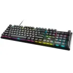 Klaviatūra Corsair K70 CORE RGB Gaming USB QWERTZ Voki&scaron;ka Pilka