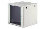 Sieninis stovas DIGITUS Dynamic-N 12U 600x600 mm IP20, su spynos užraktu, kabelių valdymu, nei&scaron;ardytas