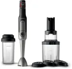 Panardintuvas Philips Viva Collection HR2656/90 juodas su &scaron;lifuotu plienu
