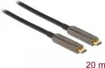 USB laidas DeLOCK 84122 20 m USB 3.2 Gen 1 USB-C juodas
