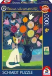 Rosina Wachtmeister: Wei&szlig;e Katze (1000 Teile)