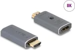 Delock 64324 HDMI EDID emuliatorius 8K, antracitinis
