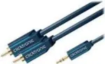 MP3 adapterio laidas (3,5 mm garso lizdas / 2x RCA ki&scaron;tukas) - 3,0 m