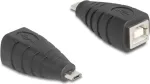 DeLOCK 67201 USB Type Micro-B į USB Type-B lizdo keitiklis, juodas