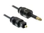 Toslink garso laidas DeLOCK 82876 2 m Mini-TOSLINK Juodas
