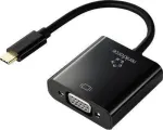 Renkforce RF-4679564 vaizdo kabelis-adapteris 0,1 m USB Type-C VGA (D-Sub) juodas (RF-4679564)