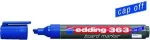 Edding e-363 žymeklis ra&scaron;ymui baltoje lentoje, mėlynas, 1-5 mm