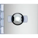BTicino Sfera 352401 plačiakampės dienos ir nakties kameros priekinis dangtelis, Allmetal