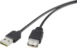 USB prailginimo kabelis Renkforce Duplex 2.0 Reversible USB M į W 5V, modelis 1365371