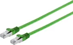 ShiverPeaks 75511-SL0.25G Cat7 U/FTP plok&scaron;čiasis plonasis komutacinis kabelis, žalias, 0,25 m