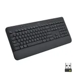 Logitech Signature K650 belaidė klaviatūra, Bluetooth 5.1, QWERTZ, &scaron;veicari&scaron;ka (CH), grafito (920-010912)