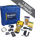 Belaidis etikečių spausdintuvas Brady M410-KIT-EU, terminis perdavimas, QWERTY, 300 dpi