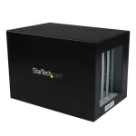 &bdquo;StarTech.com&ldquo; PCI Express į 4 lizdų PCI i&scaron;plėtimo sistema, juoda, CE, FCC, RoHS, 12 V, 3 A, 0&ndash;55 &deg;C, -40&ndash;75 &deg;C