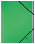 Leitz Recycle aplankalas su pertvara, A4, kartonas, žalias, 430 g/m&sup2;, elastinė juosta