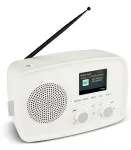 Radijo imtuvas MEDION MD89288 &ndash; DAB+ / FM, 5 W RMS, TFT 2,4 colio (6,1 cm), baltas, AC 100&ndash;240 V