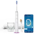 Philips Sonicare DiamondClean Smart HX9917/88 soninis elektrinis dantų &scaron;epetėlis su 2 priedais ir programėle