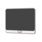 EZVIZ DP2 2K vaizdo domofono sistema 3 MP 10,9 cm (4,3) sidabrinė