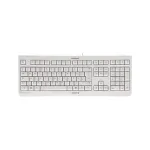 CHERRY KC 1000 Wired USB Keyboard - Spanish QWERTY Layout, Pale Grey