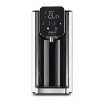 CASO HW 666 Inox Turbo kar&scaron;to vandens dozatorius 2,7L 2600W nerūdijantis plienas/juoda