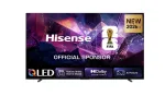 Hisense 100E7DS PRO 100 inch 4K Hi-QLED Smart TV 144Hz HDR WiFi Bluetooth juoda/pilka