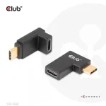 USB-C Gen2 kampinis adapterių rinkinys 2 vnt. CLUB3D CAC-1528 &ndash; USB-C į USB-C, palaiko 4K@120Hz