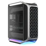 Cooler Master Cosmos Alpha (2025) Full Tower Case, Silver/Black, Dual Tempered Glass, ARGB Fans