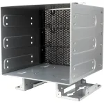 Inter-Tech IPC tvirtinimo laikiklis ER-47045-2 - nuo 3,5 colio iki dvigubo 2,5 colio SSD/HDD, juodas