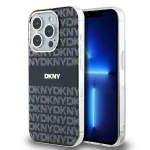 DKNY DKHMP14LHRHSEK Hardcase, skirta Apple iPhone 14 Pro 6,1 inch, juoda, IML Mono & Stripe, MagSafe