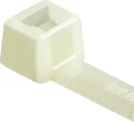 HellermannTyton T30LL-PA66-NA-C1 kabelio rai&scaron;tis, viduje dantytas, T serija, 290 mm x 3,5 mm, skaidrus, 100 vnt.